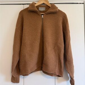 Everlane Wool Quarter Zip Sweater